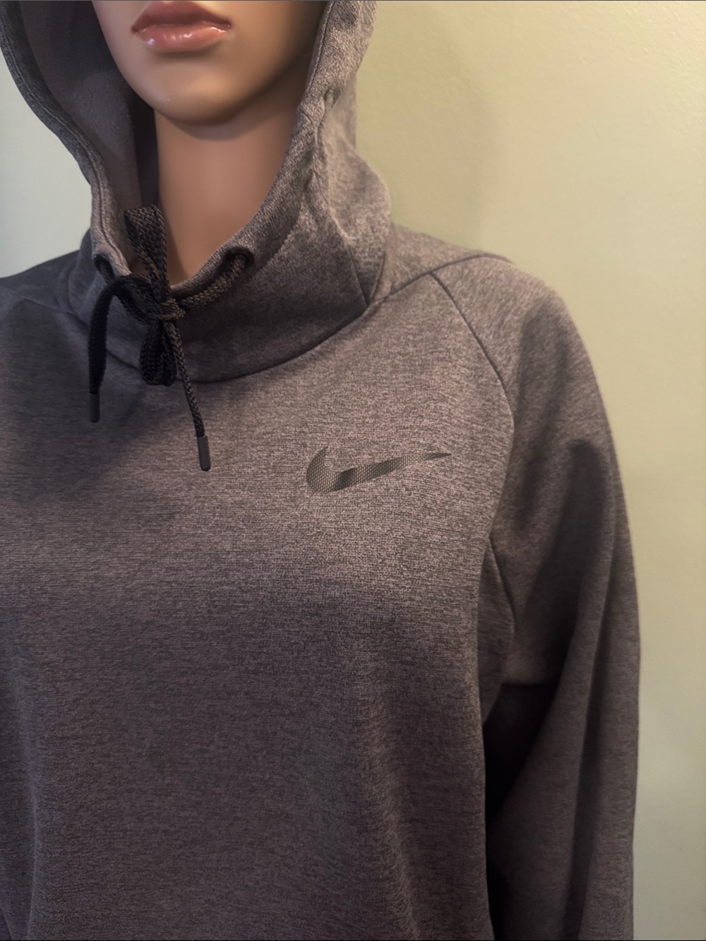 Nike Gray Men's Hooded Pullover Sweatshirt - Picture 2 of 8